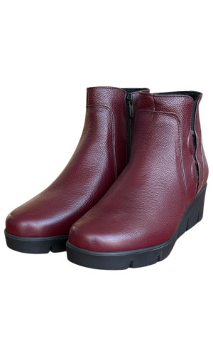 Δερμάτινο Γυναικείo Μποτάκι - N348