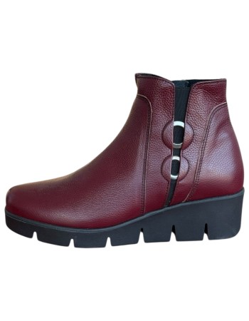 Δερμάτινο Γυναικείo Μποτάκι - N348