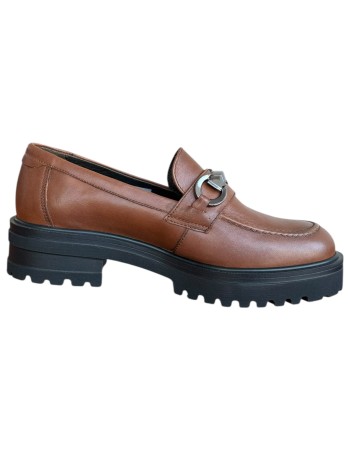  Δερμάτινο Γυναικείo Μοκασίνι - N362