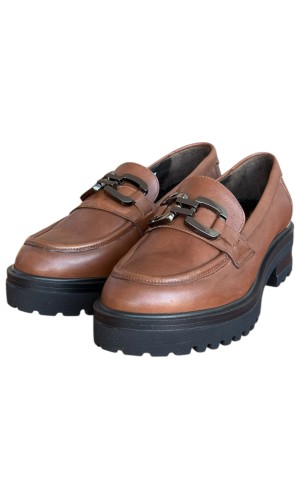  Δερμάτινο Γυναικείo Μοκασίνι - N366