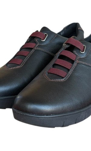  Δερμάτινο Γυναικείο Sneaker- N368