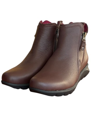 Δερμάτινο Γυναικείo Μποτάκι - N371