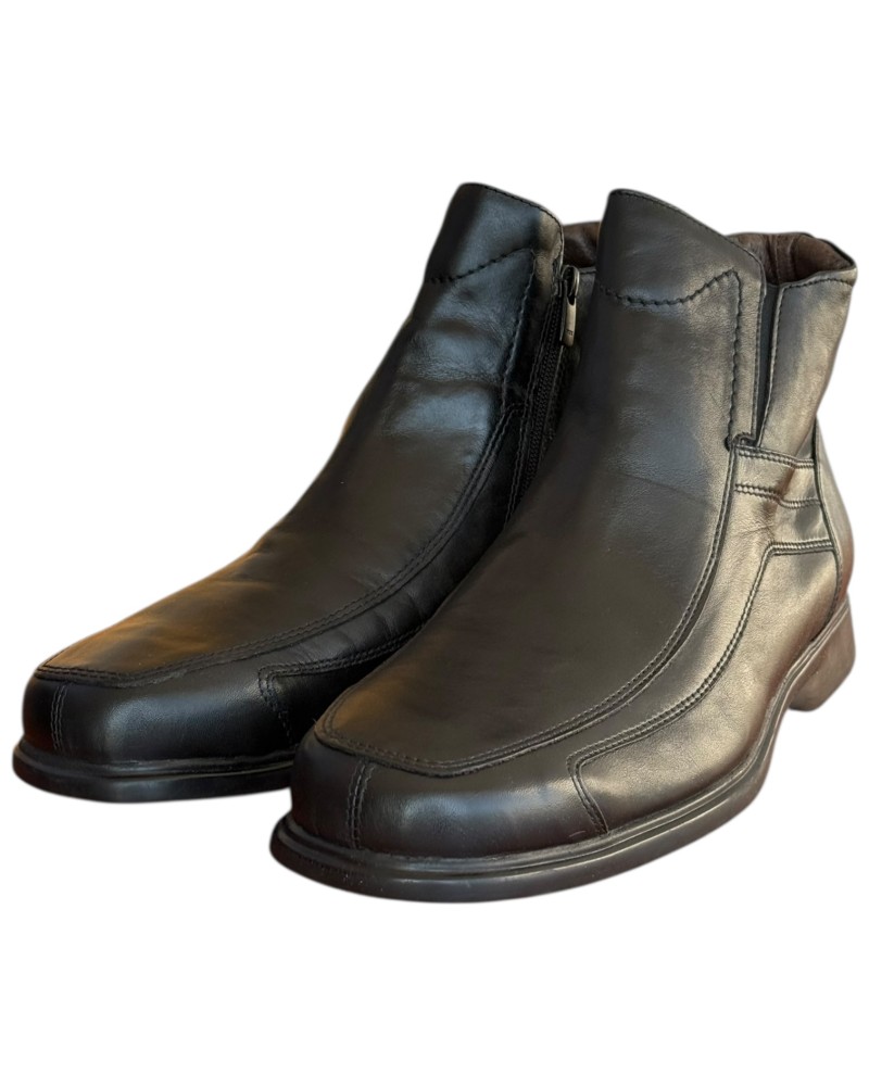  Δερμάτινο Ανδρικό Μποτάκι - N372