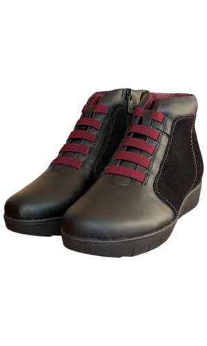 Δερμάτινο Γυναικείo Μποτάκι - N375