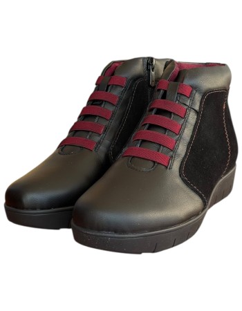 Δερμάτινο Γυναικείo Μποτάκι - N375