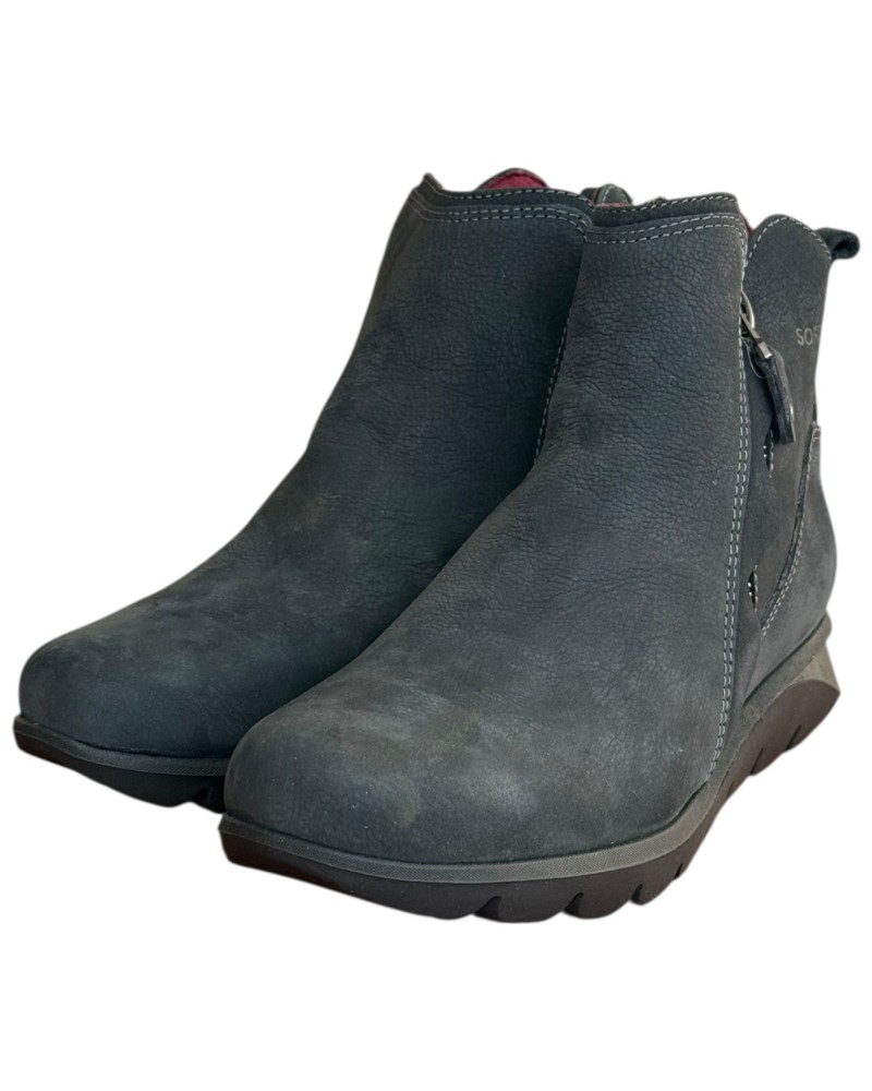 Δερμάτινο Γυναικείo Μποτάκι - N376