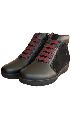 Δερμάτινο Γυναικείo Μποτάκι - N377