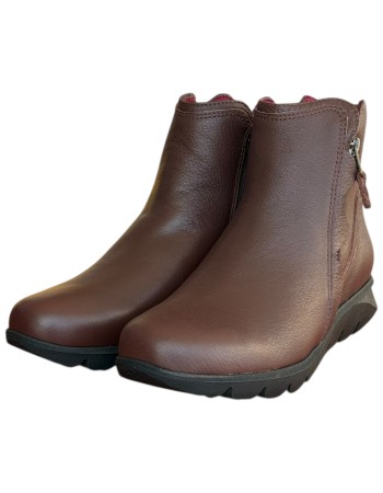 Δερμάτινο Γυναικείo Μποτάκι - N378