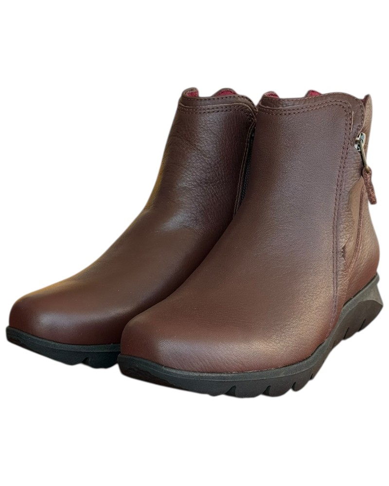 Δερμάτινο Γυναικείo Μποτάκι - N378