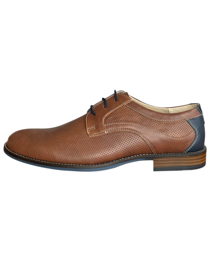  Δερμάτινο Ανδρικό Παπούτσι - N38