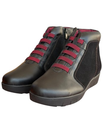 Δερμάτινο Γυναικείo Μποτάκι - N380