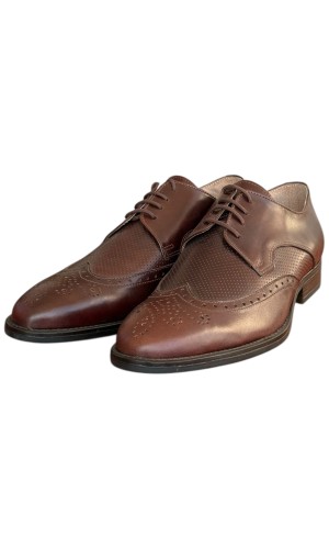  Δερμάτινο Ανδρικό Παπούτσι - N382