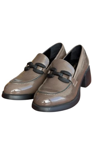  Δερμάτινο Γυναικείo Μοκασίνι - N4