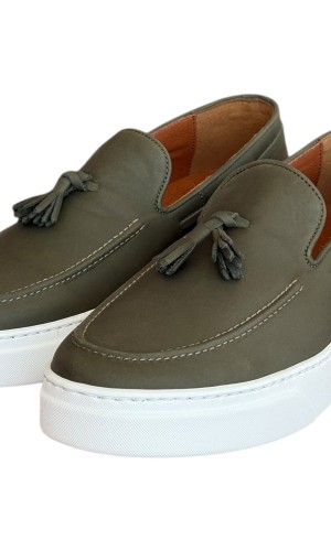  Δερμάτινο Ανδρικό Παπούτσι - N413