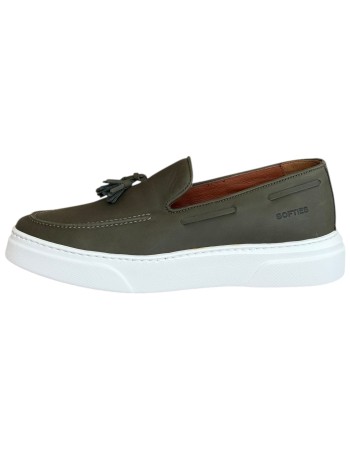  Δερμάτινο Ανδρικό Παπούτσι - N413