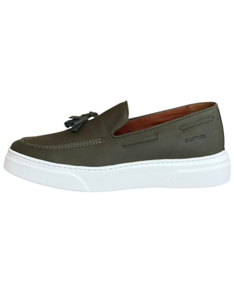  Δερμάτινο Ανδρικό Παπούτσι - N413