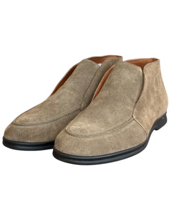  Δερμάτινο Ανδρικό Μποτάκι - N414