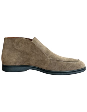  Δερμάτινο Ανδρικό Μποτάκι - N414