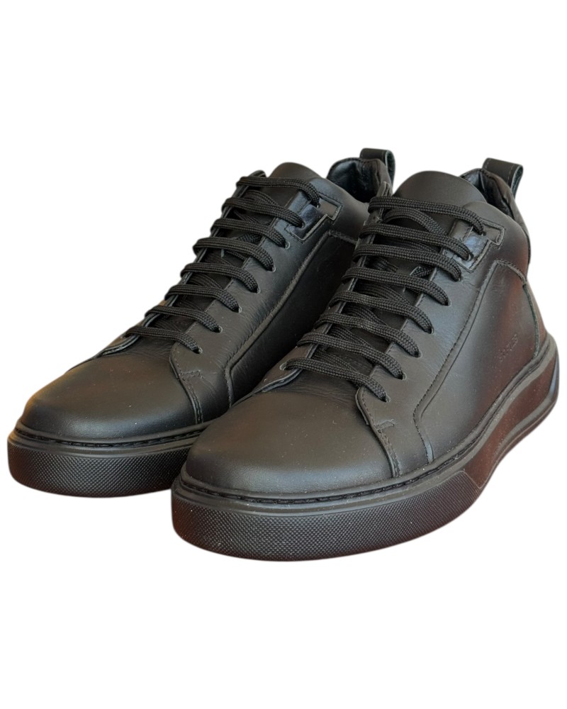  Δερμάτινο Ανδρικό Μποτάκι - N423