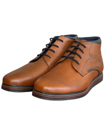  Δερμάτινο Ανδρικό Μποτάκι - N432