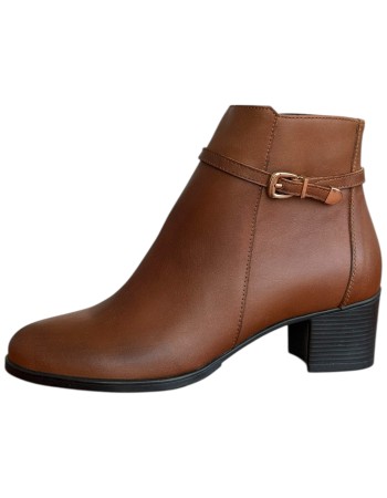 Δερμάτινο Γυναικείo Μποτάκι - N461