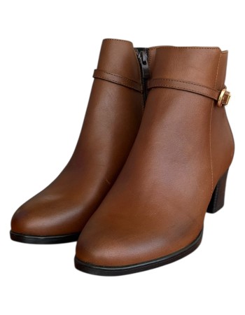 Δερμάτινο Γυναικείo Μποτάκι - N461