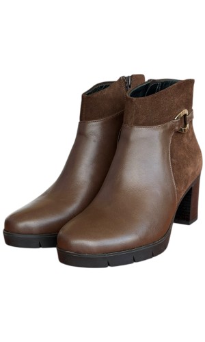 Δερμάτινο Γυναικείo Μποτάκι - N465