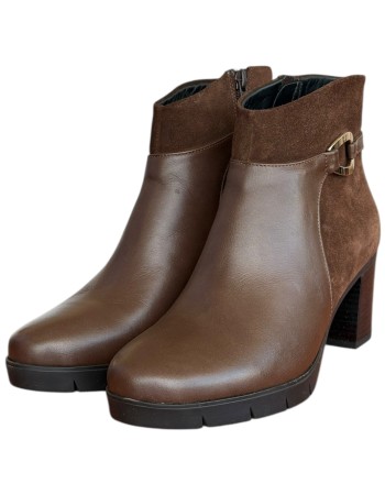 Δερμάτινο Γυναικείo Μποτάκι - N465