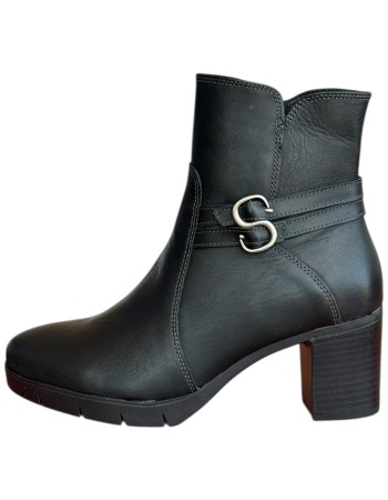 Δερμάτινο Γυναικείo Μποτάκι - N466