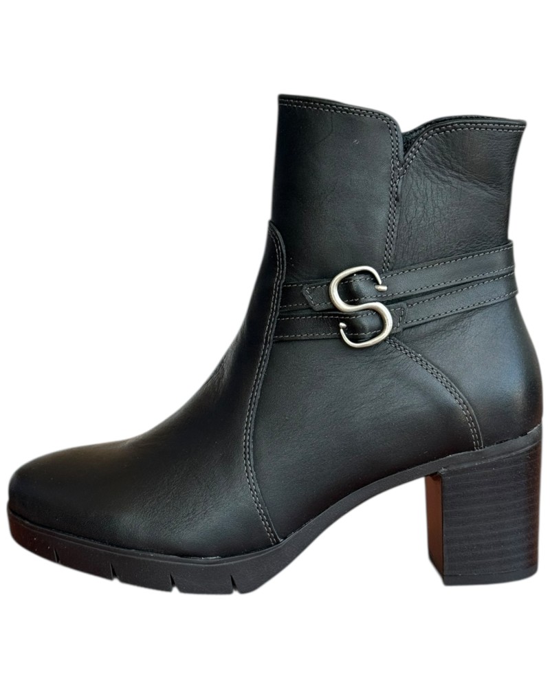 Δερμάτινο Γυναικείo Μποτάκι - N466