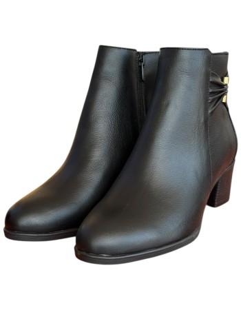 Δερμάτινο Γυναικείo Μποτάκι - N467