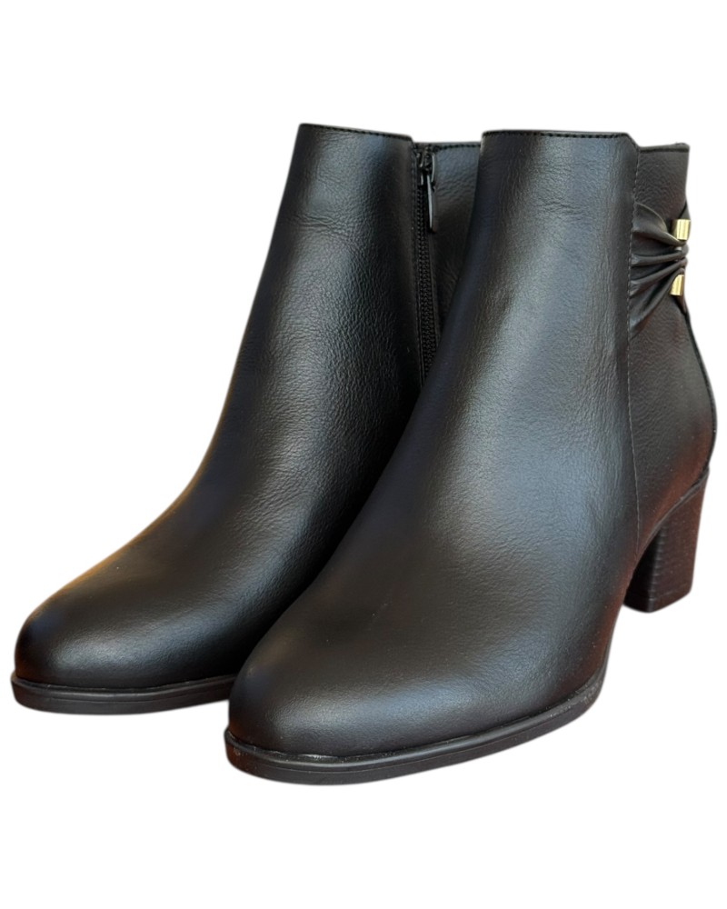 Δερμάτινο Γυναικείo Μποτάκι - N467