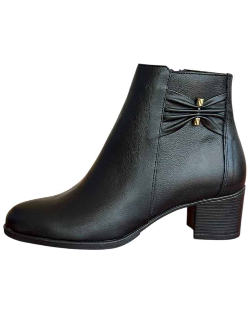 Δερμάτινο Γυναικείo Μποτάκι - N467