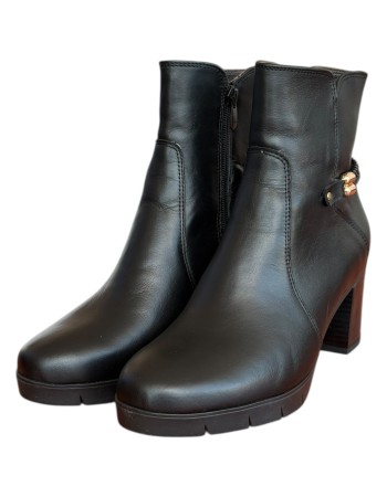 Δερμάτινο Γυναικείo Μποτάκι - N470