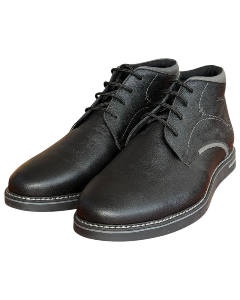  Δερμάτινο Ανδρικό Μποτάκι - N48