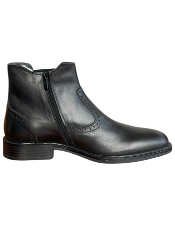  Δερμάτινο Ανδρικό Μποτάκι - N49