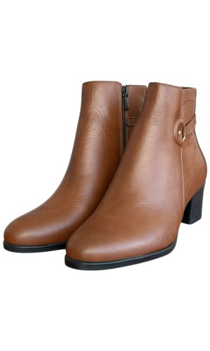 Δερμάτινο Γυναικείo Μποτάκι - N490