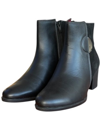 Δερμάτινο Γυναικείo Μποτάκι - N492