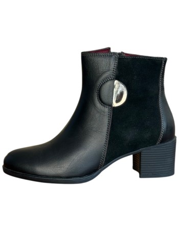 Δερμάτινο Γυναικείo Μποτάκι - N492