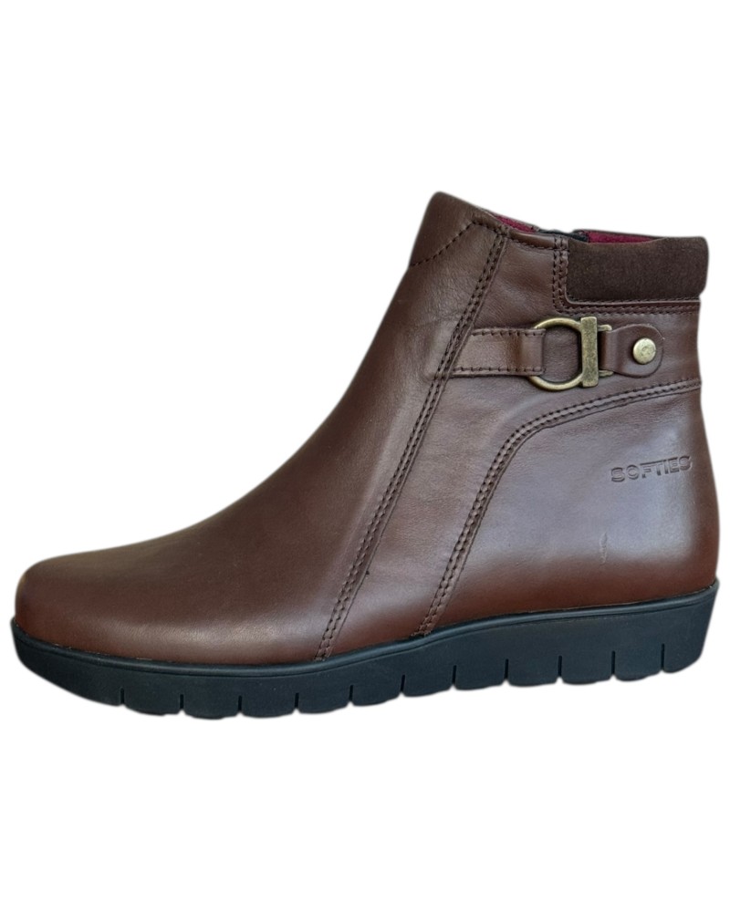 Δερμάτινο Γυναικείo Μποτάκι - N493