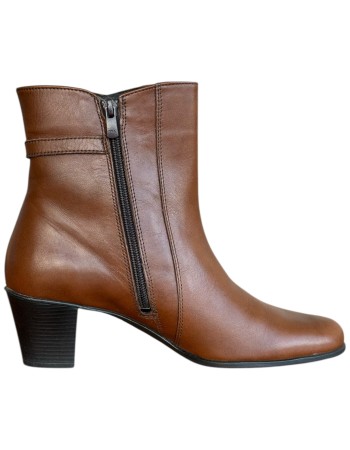 Δερμάτινο Γυναικείo Μποτάκι - N496