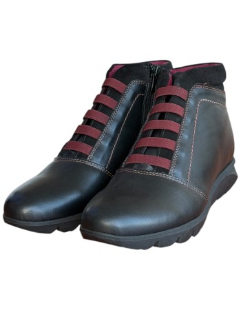 Δερμάτινο Γυναικείo Μποτάκι - N497