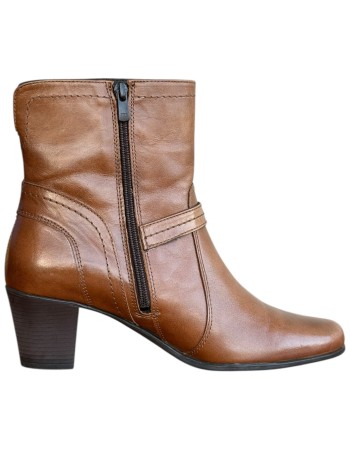 Δερμάτινο Γυναικείo Μποτάκι - N498