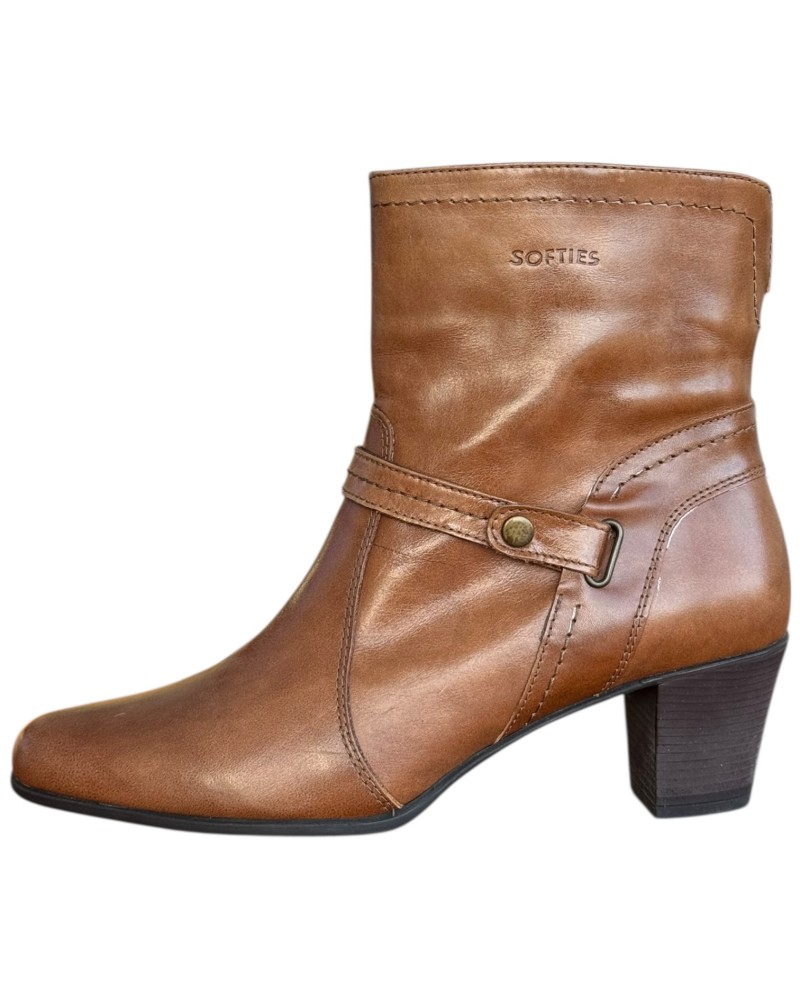 Δερμάτινο Γυναικείo Μποτάκι - N498