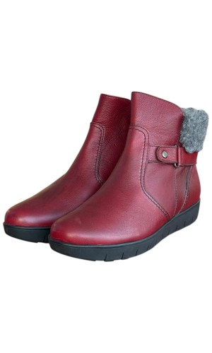 Δερμάτινο Γυναικείo Μποτάκι - N499