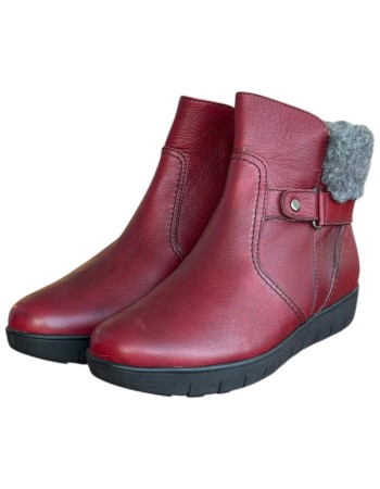 Δερμάτινο Γυναικείo Μποτάκι - N499