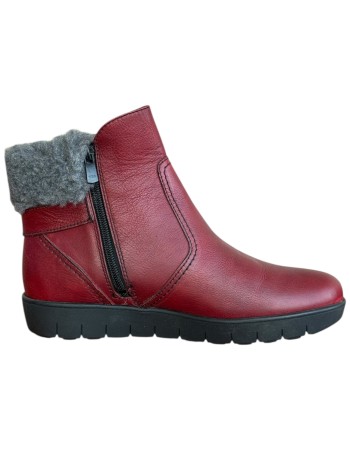 Δερμάτινο Γυναικείo Μποτάκι - N499