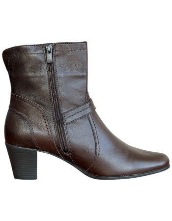 Δερμάτινο Γυναικείo Μποτάκι - N503