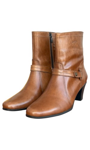 Δερμάτινο Γυναικείo Μποτάκι - N505