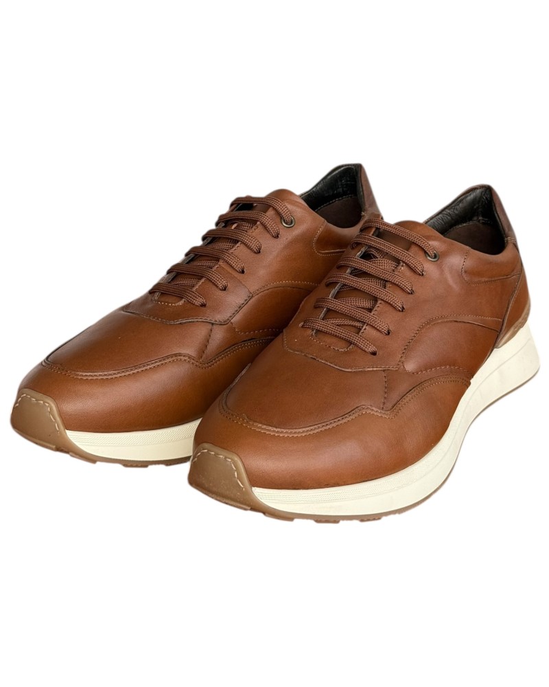  Δερμάτινο Ανδρικό Sneaker- N53